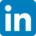 Logo de Linkedin, le réseau social des professionnels.